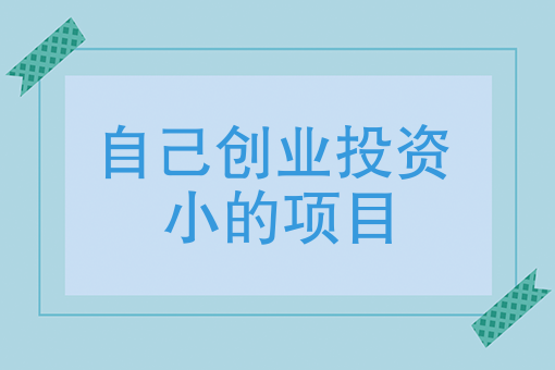 有啥投资小利润高的小项目(最热门的投资小利润快的生意)