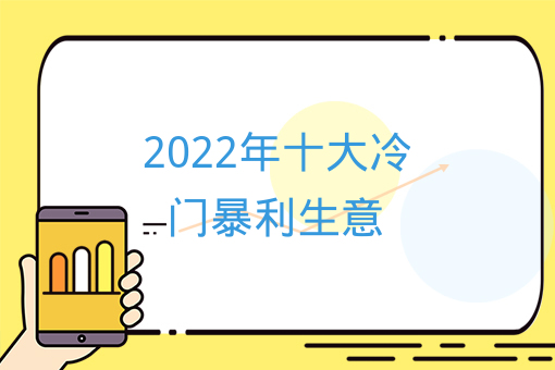 2022年十大冷門暴利生意