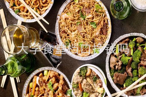 大学食堂档口挣钱吗